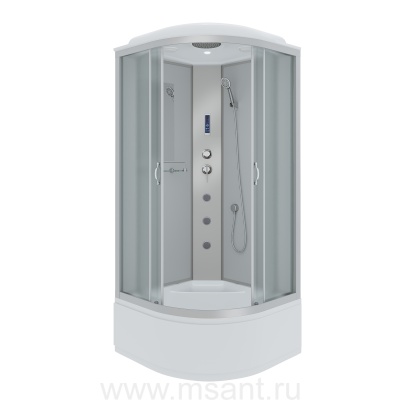 Душевая кабина Niagara Classic NG-2307-14F (80х80х215) высокий поддон(40см),стекло МАТОВО 