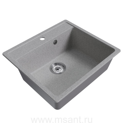 Мойкa MIXLINE ML-GM15 серая (310), 560*500*180мм