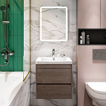Мебель для ванной Art&Max Family 40, подвесная, Pino Siberia