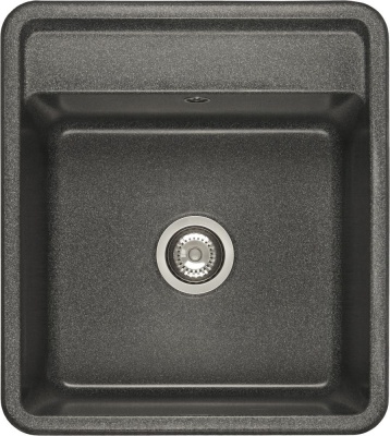 Мойка кухонная AQUATON Беллис 57 графит
