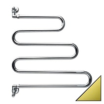 Полотенцесушитель водяной Margaroli Vento 405 золото