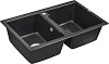 Мойка кухонная Paulmark PM238150-BL черная