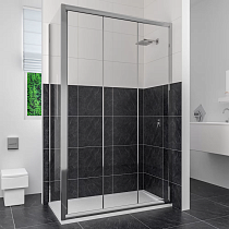 Душевой уголок RGW Classic CL-40 (1360-1410)х700 профиль хром