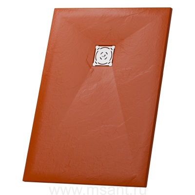 Душевой поддон прямоугольный RGW ST-Tr Терракот (900x1000)