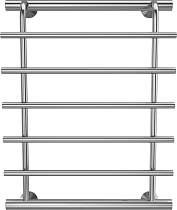 Полотенцесушитель водяной Terminus Каскад П5 600x500 с боковым подключением 600