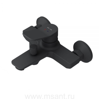 Смеситель для ванны и душа AM.PM F85A10022 X-Joy черный