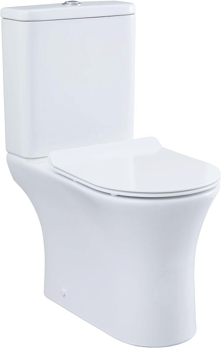 Унитаз напольный Aquanet Rimless Roll 2-C CL-12289