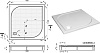 Поддон для душа Эстет Гамма 100x100