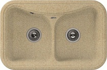Мойка кухонная Florentina Крит 780А бежевый