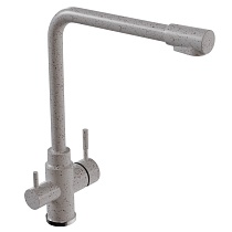 Смеситель для кухни 35к MIXLINE ML-GS13 (328) бежевый с вых. для питьевого фильтра