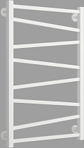 Полотенцесушитель водяной Сунержа Сирокко 80x50, белый матовый