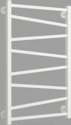 Полотенцесушитель водяной Сунержа Сирокко 80x50, белый матовый