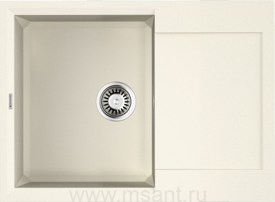 Мойка кухонная Omoikiri Sakaime 68-WH белая