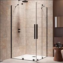 Душевой уголок Radaway Furo Black KDD 100х80