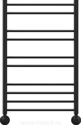 Полотенцесушитель водяной Lemark Ursus П10 50x80, черный