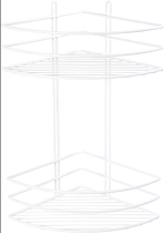 Полка Fixsen FX-710W-2 угловая, белая