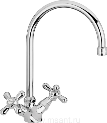 Смеситель Paini Liberty 17CR572LMKM для кухонной мойки