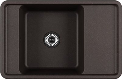 Мойка кухонная AQUATON Беллис 78 кофе