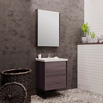 Мебель для ванной AQUATON Стоун 60 грецкий орех