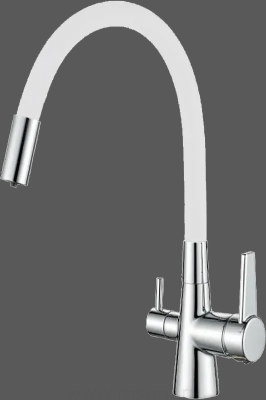 Смеситель для кухни Haiba HB76858-8 белый