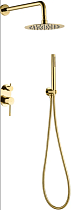 Душевой комплект Boheme Uno 464-G С ВНУТРЕННЕЙ ЧАСТЬЮ, золото