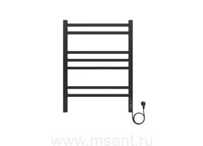 Полотенцесушитель электрический Aquatek Альтаир П7 500х700 мм черный муар