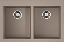 Мойка кухонная Omoikiri Bosen 80-2-CH шампань