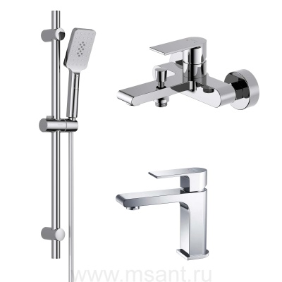 Комплект для ванны Aquatek Лира AQ1430CR 3 в 1