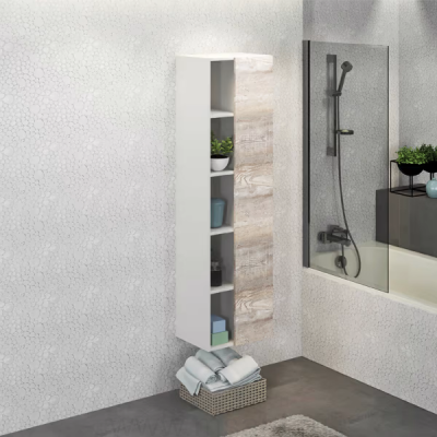 Шкаф-пенал Comforty Турин 45 дуб бежевый