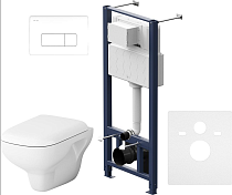 Комплект унитаз с инсталляцией AM.PM Like IS48001.801700 с сиденьем микролифт