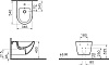 Биде подвесное VitrA Sento 4338B003-1046