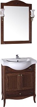 Мебель для ванной ASB-Woodline Салерно 65 орех антикварный