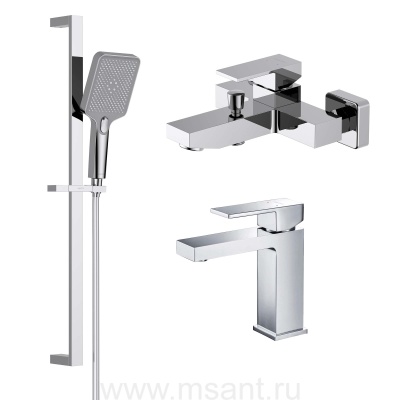 Комплект для ванны Aquatek Либра AQ1630CR 3 в 1