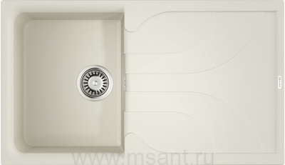 Мойка кухонная Omoikiri Yasugata 86 белая