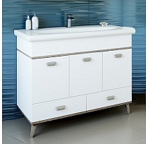 Тумба Sanflor Бруно 105 (Б/Ор) раковина Леонардо 105