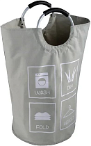 Корзина для белья Fixsen 1000 FX-1011 с алюминиевыми ручками