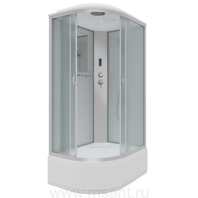 Душевая кабина Niagara Classic NG-2310-14RP (120х80х215) высокий поддон(40см),стекло матовое 