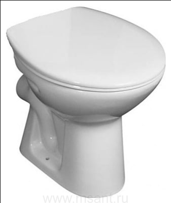 Унитаз приставной Jika Zeta 8223960000001 горизонтальный выпуск
