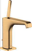 Смеситель Axor Citterio E 36100950 для раковины, шлифованная медь