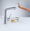 Смеситель Hansgrohe Metris Select 14883000 для кухонной мойки