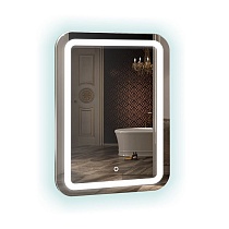 Зеркало AZARIO Мальта 550х800, LED-подсветка с диммером, сенсорный выключатель