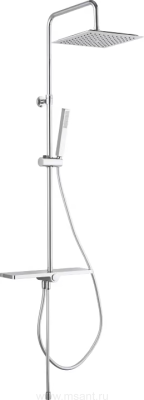 Душевая стойка Aquanet Pragmatic AF430-70-S-C