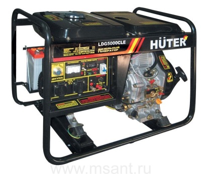 Дизельный генератор HUTER LDG5000CLE