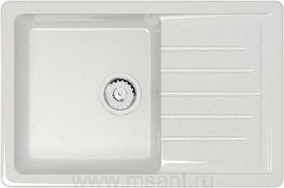 Мойка кухонная Marrbaxx Энди Z016Q001 белый лед