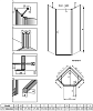 Душевой уголок Radaway Nes PTJ 100x90, R