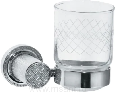 Стакан Boheme Royal Cristal Chrome подвесной