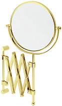 Косметическое зеркало Migliore ML.COM-50.319.DO пантограф, золото