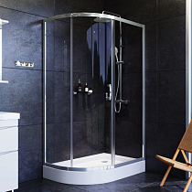 Душевой уголок AM.PM Like W83G-302U120CT 80х120, прозрачное стекло