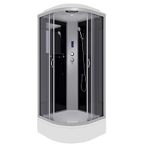 Душевая кабина Niagara Classic NG-3503-14P (80х80х215) средний поддон(26см),стекло тонированное