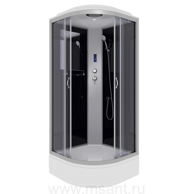 Душевая кабина Niagara Classic NG-3503-14P (80х80х215) средний поддон(26см),стекло тонированное